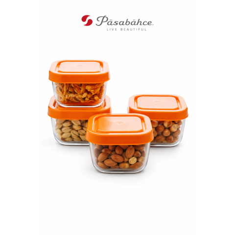 باشا بهجة علب حفظ طعام 4 قطع