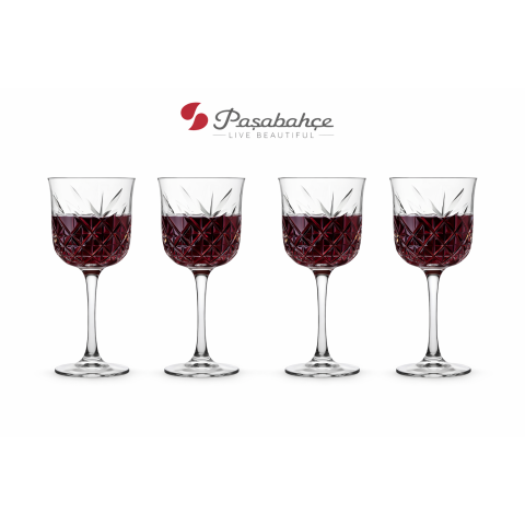 PASABAHCE TIMELESS STEMWARE 330 ML 4 PCS SET
