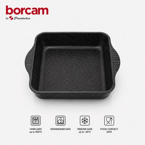 BORCAM NON-STICK OVEN TRAY 59 ML BLACK