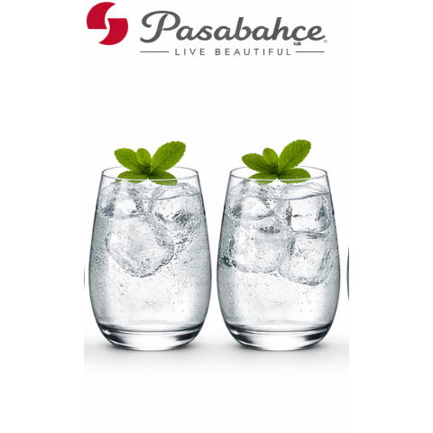 PASABAHCE AMBER TUMBLER 350 ML 6 PCS SET