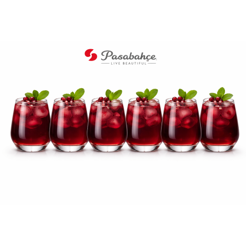 باشا بهجة طقم كاسات 355 مل 6 قطع