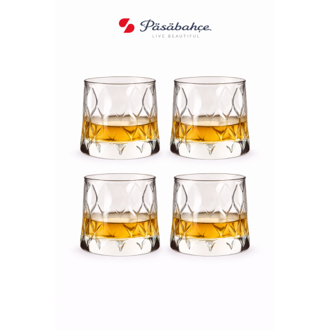PASABAHCE LEAFY TUMBLER 300 ML 4 PCS SET