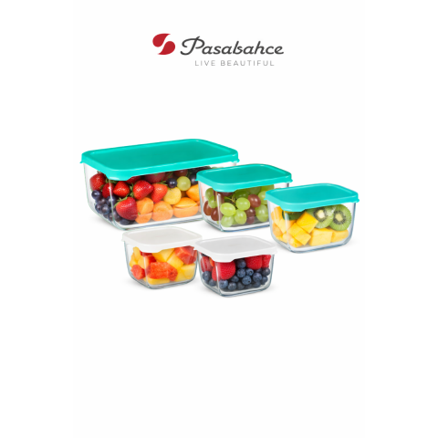 باشا بهجة علب حفظ طعام 5 قطع