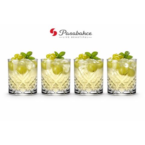 PASABAHCE TIMELESS TUMBLER 420 ML 4 PCS SET
