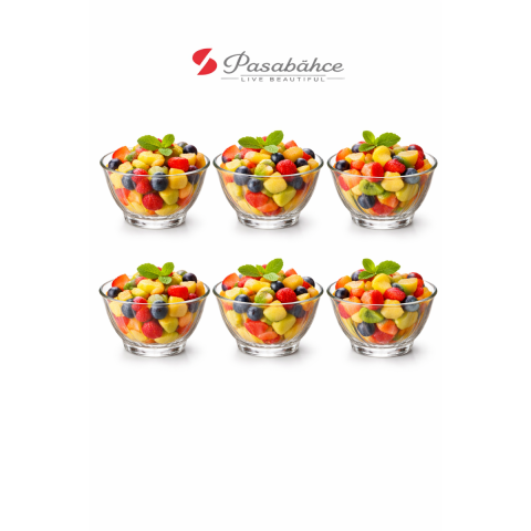 PASABAHCE BOUQUET BOWLS 195 ML 6 PCS SET
