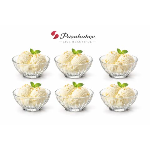 PASABAHCE VANILLA BOWLS 320 ML 6 PCS SET