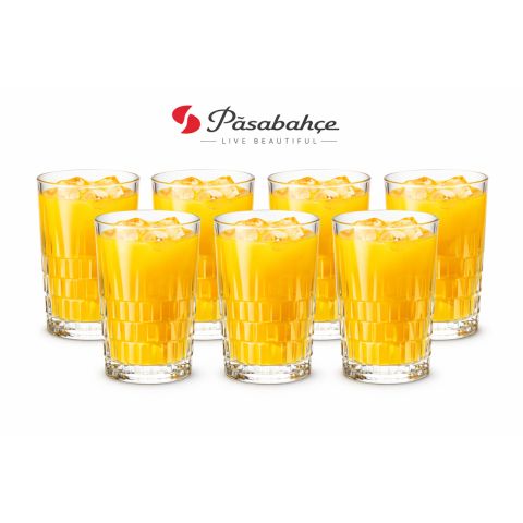 PASABAHCE RAIN TUMBLER 250 ML 6 PCS SET