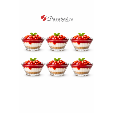 PASABAHCE VANILLA BOWLS 170 ML 6 PCS SET
