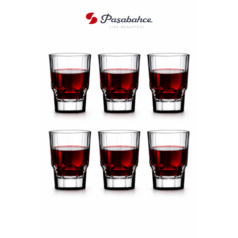 PASABAHCE SERENITY TUMBLER 40 ML 6 PCS SET