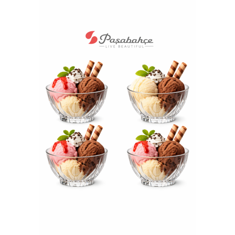 PASABAHCE ECHO BOWLS 180 ML 4 PCS SET