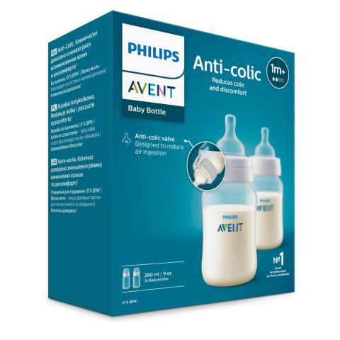 Philips Avent ANTI-COLIC BOTTLE 260ML X2