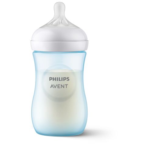 PHILIPS AVENT NATURAL 3.0 FEEDING BOTTLE 260ML X1 BLUE
