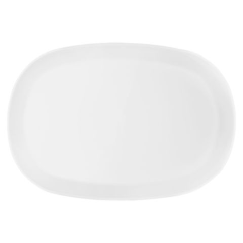 LUMINARC CARINE PLAIN OVAL PLATE 35CM