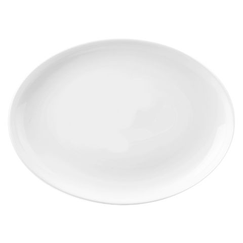 LUMINARC DIWALI PLAIN OVAL PLATE 33CM