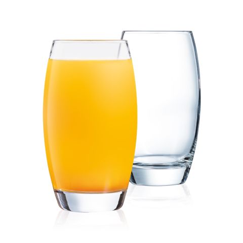 LUMINARC SALTO TALL GLASS TUMBLER 360 ML 3PC