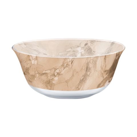 LUMINARC ASH MARBLE SOUP BOWL 12CM