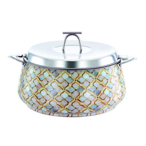 PRADEEP MIRNA STAINLESS STEEL HOT POT MARBLE COLOUR