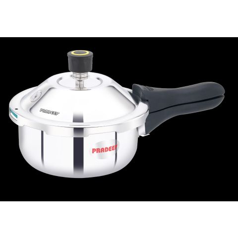 PRADEEP TRIMATE OUTER LID PRESSURE COOKER + GASKET AND WHISTLE FREE GIFT