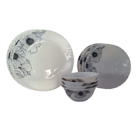 LA OPALA CLASSIQUE 12 PCS DINNER SET MISTY FLAIR