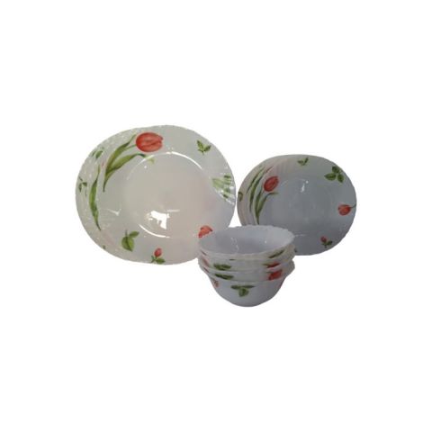 LA OPALA CLASSIQUE 12 PCS DINNER SET MEADOW BLUSH