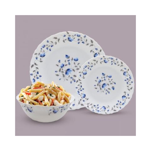 LA OPALA CLASSIQUE 12 PCS DINNER SET BLUE MYSTIQUE