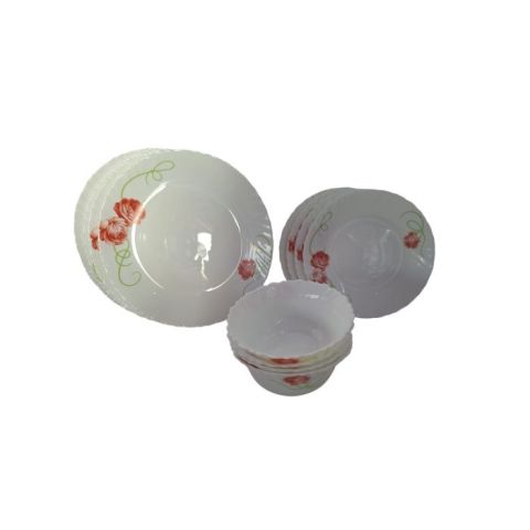 LA OPALA CLASSIQUE 12 PCS DINNER SET DAINTY SWIRLS