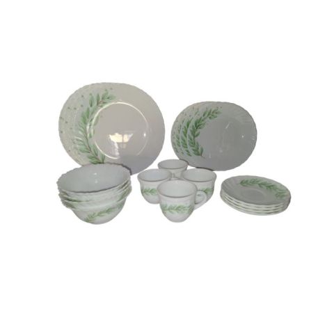 LA OPALA CLASSIQUE 20 PCS DINNER SET OLIVE TRAILS