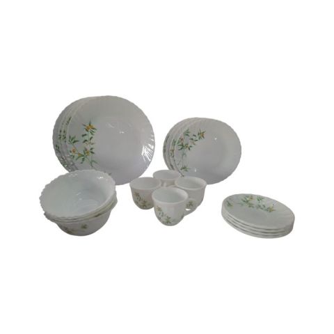 LA OPALA CLASSIQUE 20 PCS DINNER SET VIVID GREENS