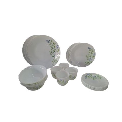 LA OPALA CLASSIQUE 20 PCS DINNER SET LUSH GREENS