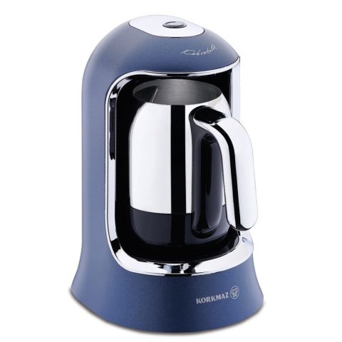 Korkmaz Coffee Maker 18/10 Stainless Steel 4 Cups Capacity 320 Ml 400 Watts - Open Box