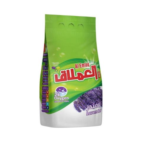 Al Emlaq Laundry Powder Automatic 7 kg - Lavender - Bag