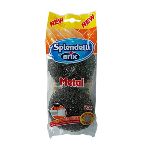 Arix Metal Wire Sponge Strong 2 Pcs (L)