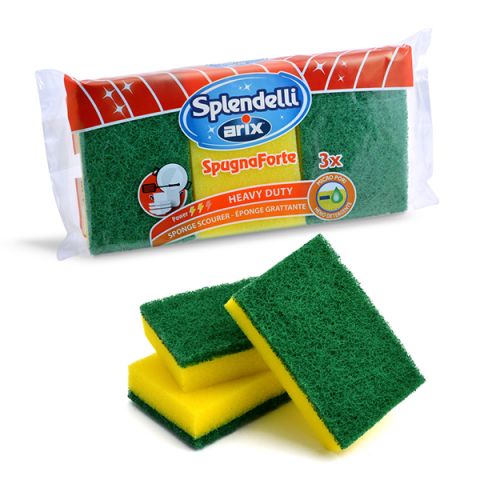 Arix Splendelli Synthetic Sponge Scourer 3 Pcs