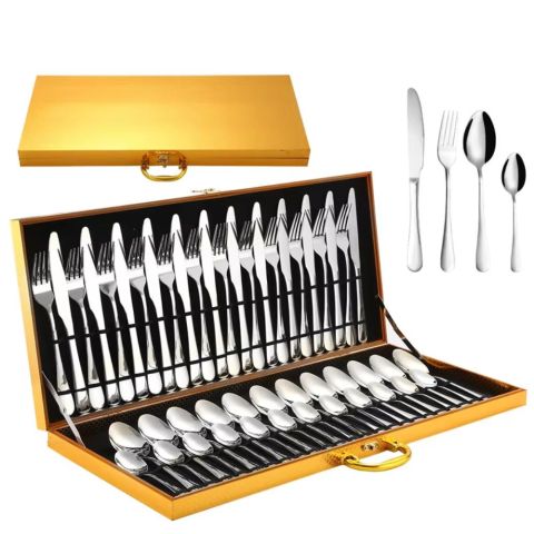 48 Piece Premium Stainless Steel Cutlery Set