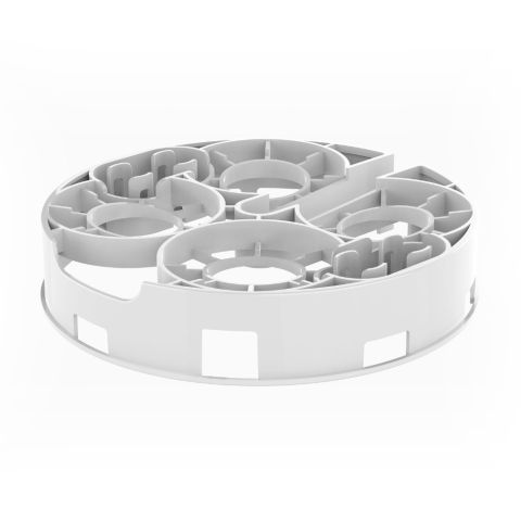 Baby Brezza - Bottom Rack Replacement For Bottle Washer Pro - White