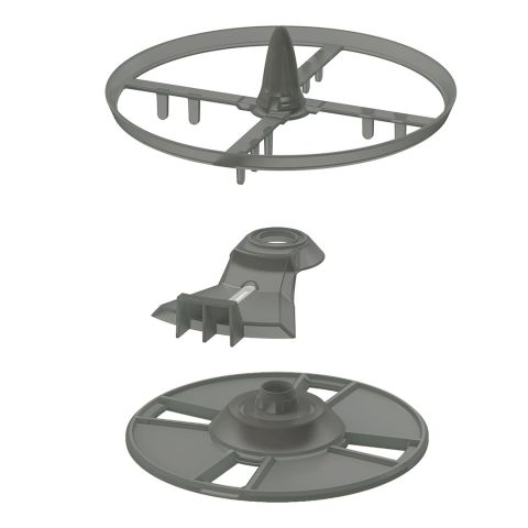 Baby Brezza Stirring Wheel, Measuring Wheel and Locking cover with Slicon Scraper - Formula Pro Mini