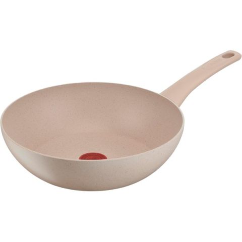 Tefal Delight Induction Mineralia Non-Stick Wok Stone 28 cm