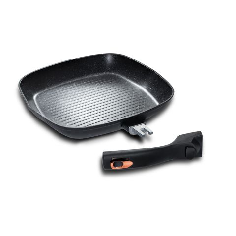 BH Grill Pan 28Cm With Detachable Handle - Open Box