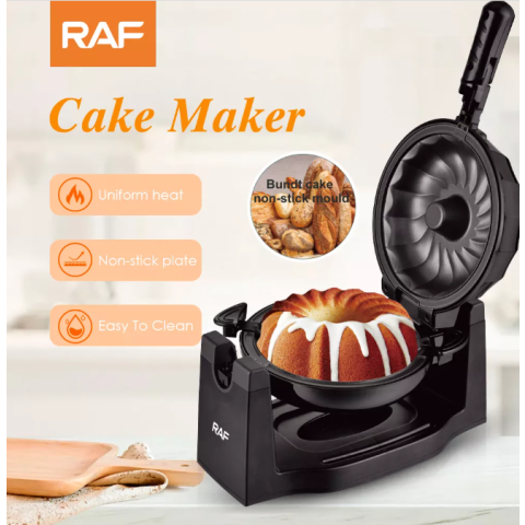 صانعة كيك بوندت ولافا كهربائية دوارة غير لاصقة من RAF - 1800 واط