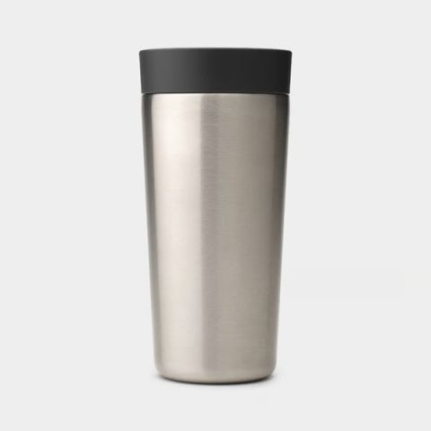 Brabantia Make & Take Insulated Gup, 0.36L Dark Grey