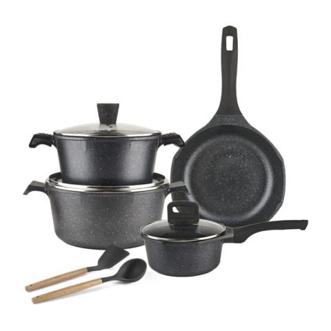 OSFE Granite Cookware Set 11 pcs