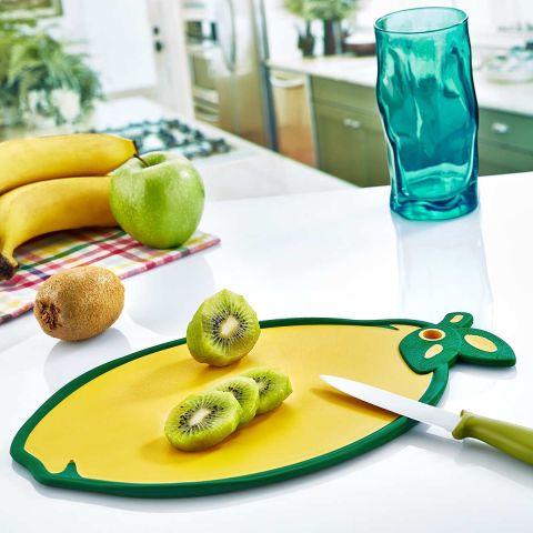 Plast Art Non-Slip Lemon Chopping Board