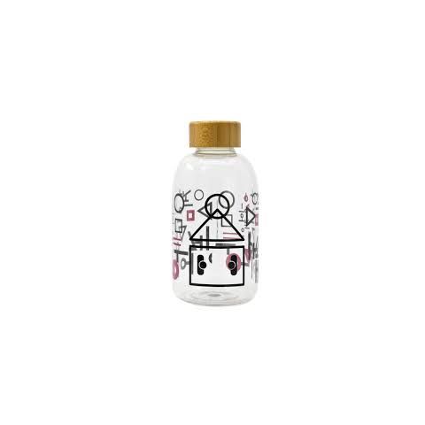 Stor Squid Game Glass Drink Bottle 620 Ml