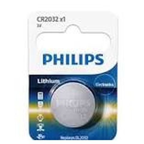 Philips Lithium Coin Battery 3V Single PCS (CR2032P5B/97)