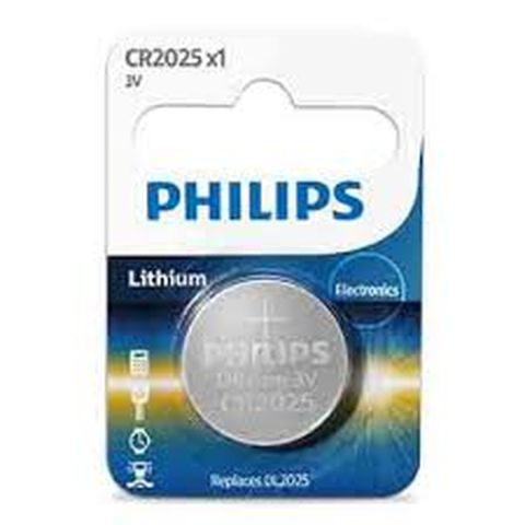 Philips Lithium Coin Battery 3V Single PCS (CR2016P5B/97)