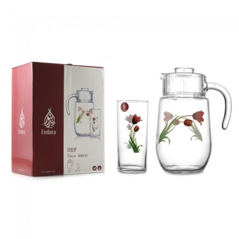 Endura Majestic Tulip 7pcs Drink Set