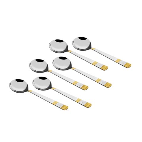 FNS Jessica Soup Spoon Set of 6 Pcs