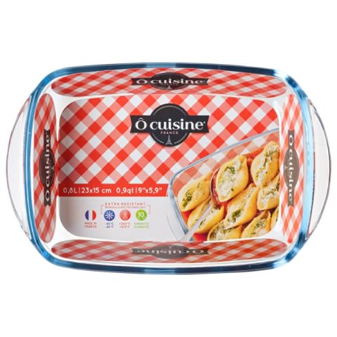 Ocuisine Rectangular Roaster - Open Box-0.8 Liter
