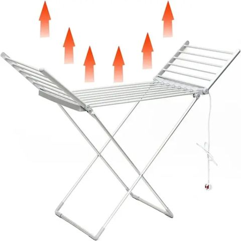 Iclean Electric Heated Cloth Dryer 98x6x56 cm