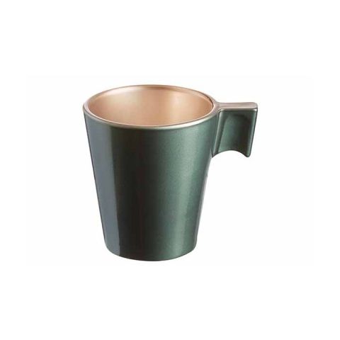 Luminarc Flashy Espresso Cup Green Leaf 80 ml